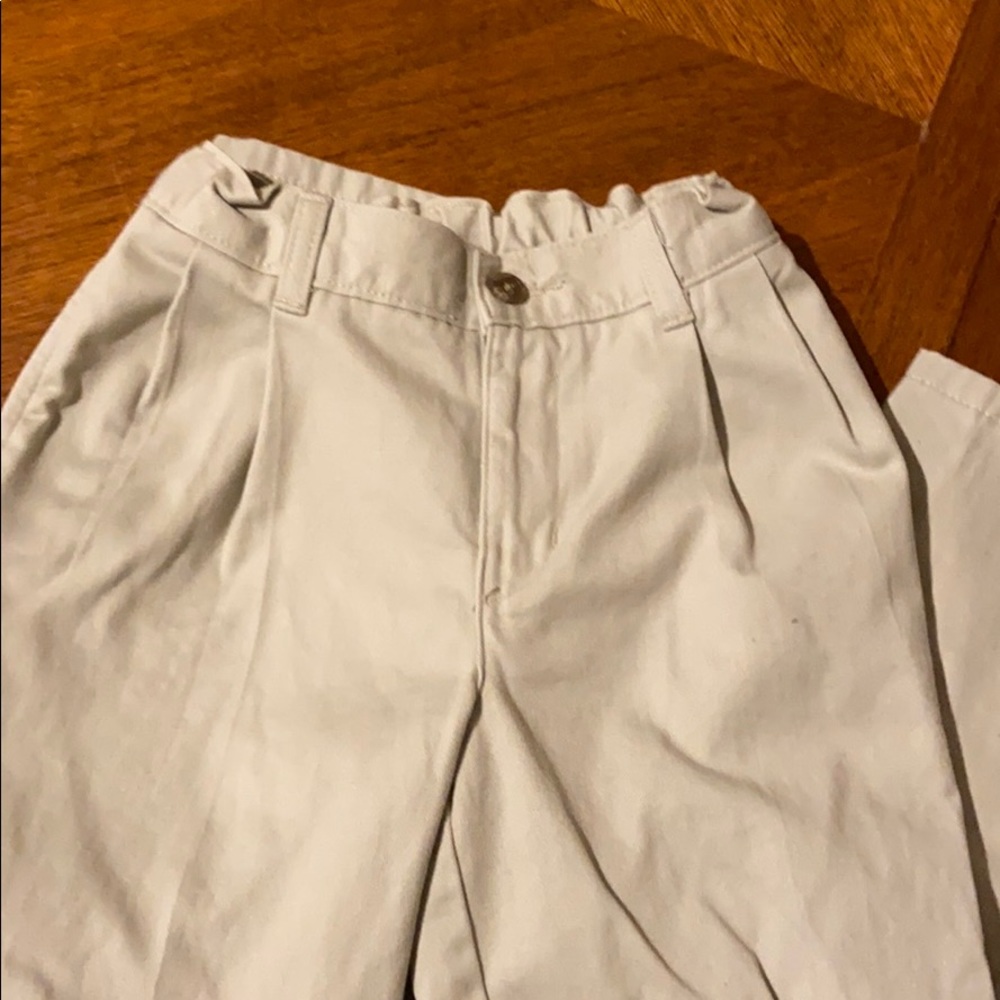 Boys Pleat Front Casual Pants